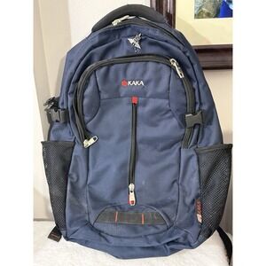 KAKA Backpack 2008 Style Black Hiking Travel Laptop Unisex Adults Excellent Cond